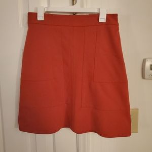 Burnt Orange Skirt